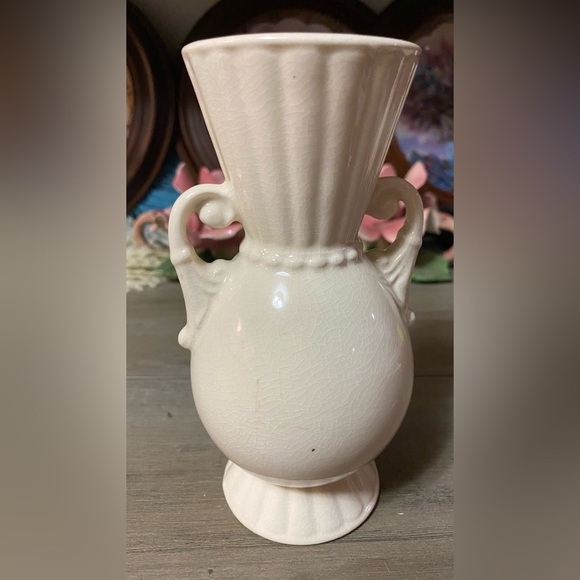 Vintage Royal Copley Floral Vase - Picture 4 of 5